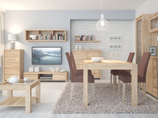 Komoda Nolroma 126 (Sonoma hrast)