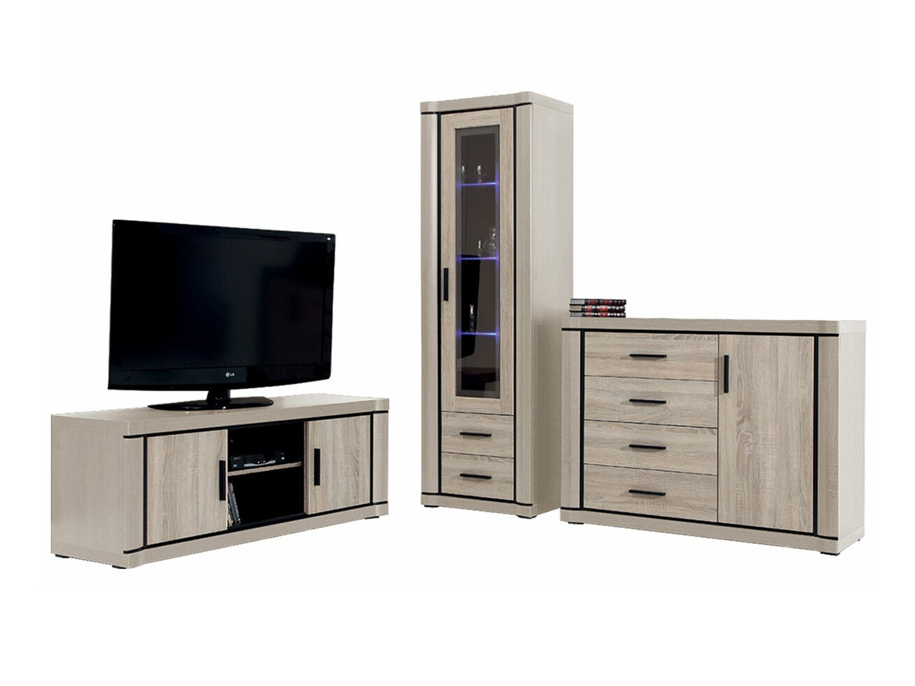 Dnevni prostor Lorelie 122 (Sonoma hrast)