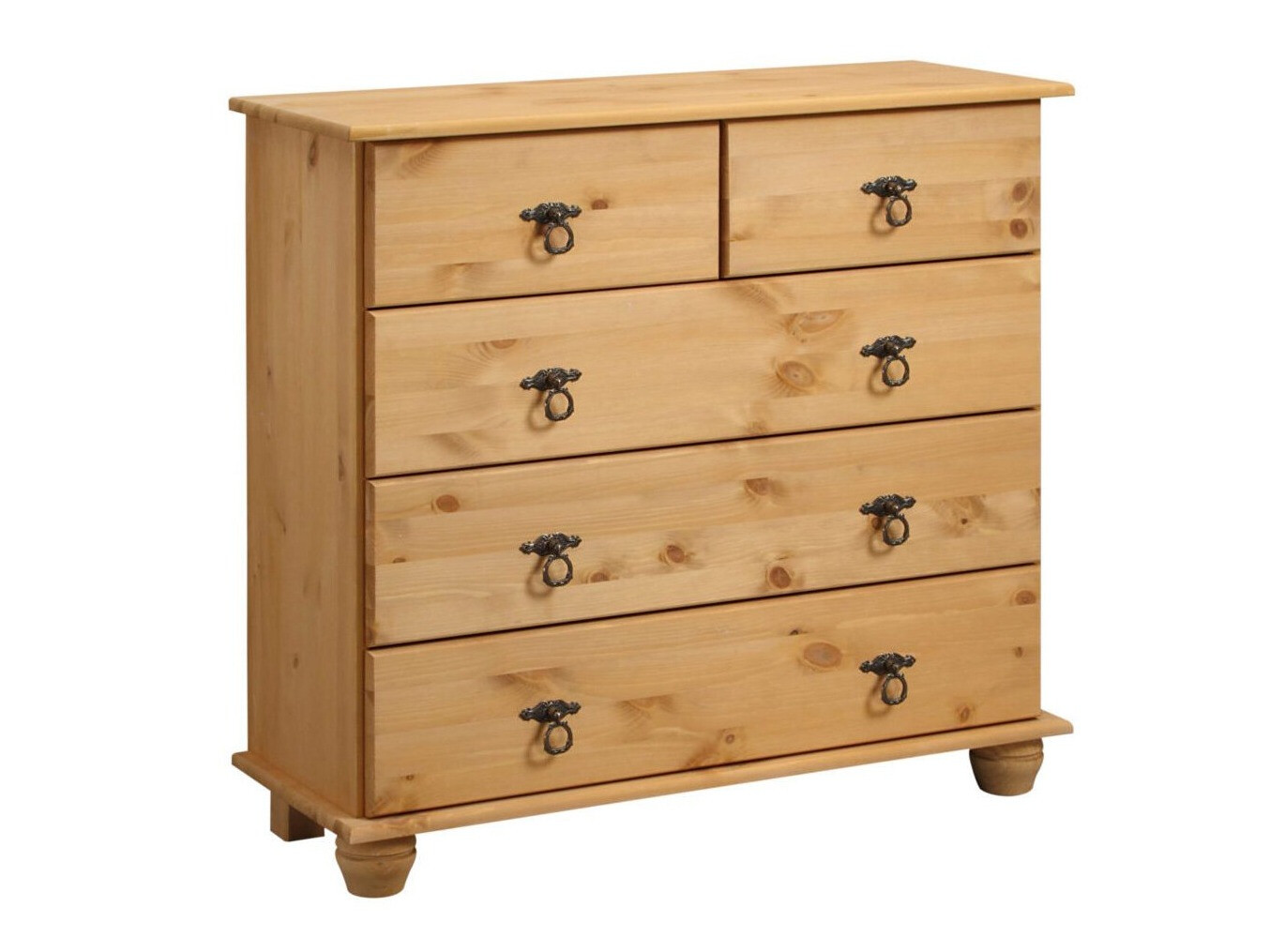 Komoda Nolcore 102 (Svetlo rjava)