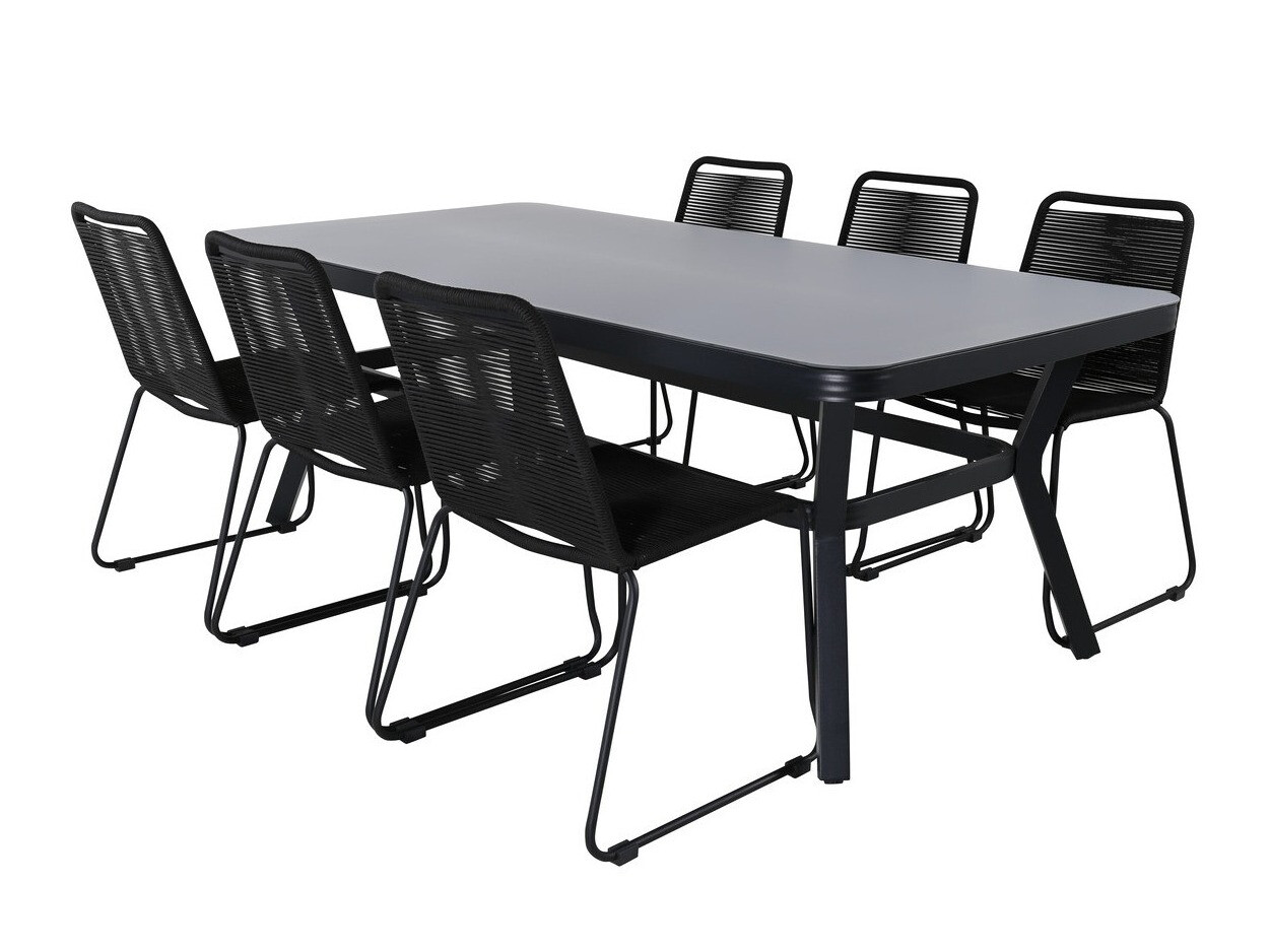 Komplet mize in stolov Dallas 2494