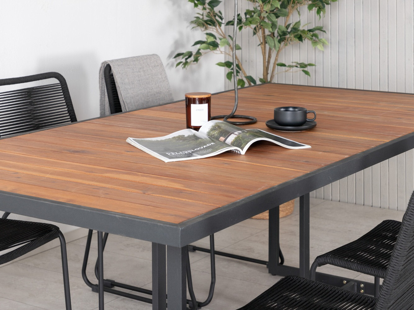 Komplet mize in stolov Dallas 2911