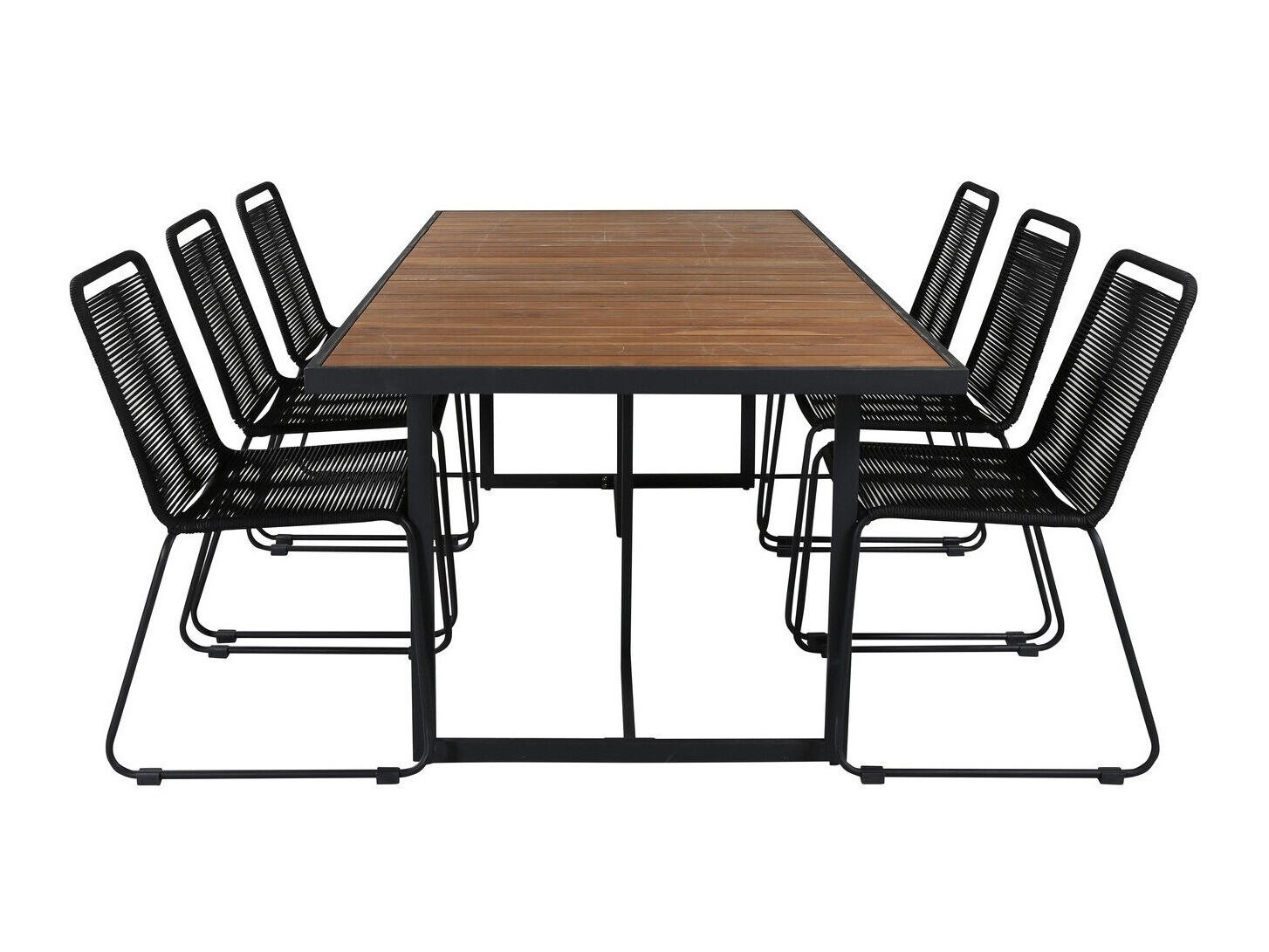 Komplet mize in stolov Dallas 2911