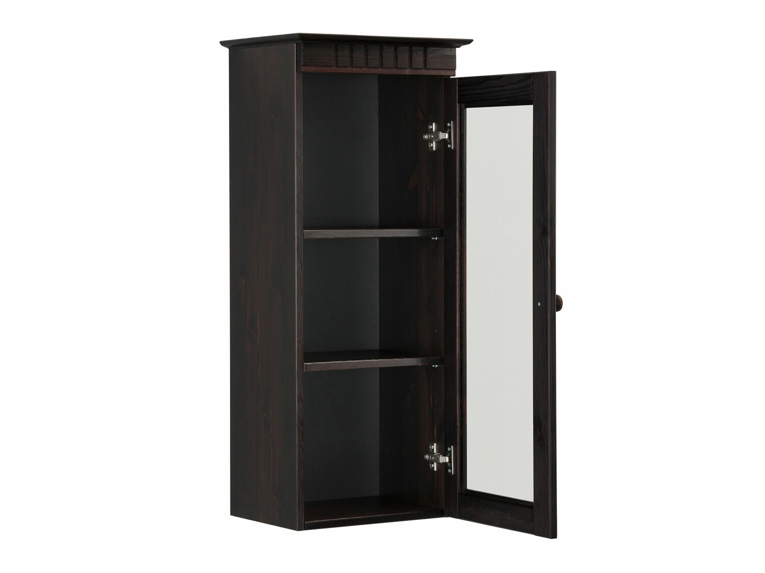 Stenska polica Elbelba 104 (Temno rjava)