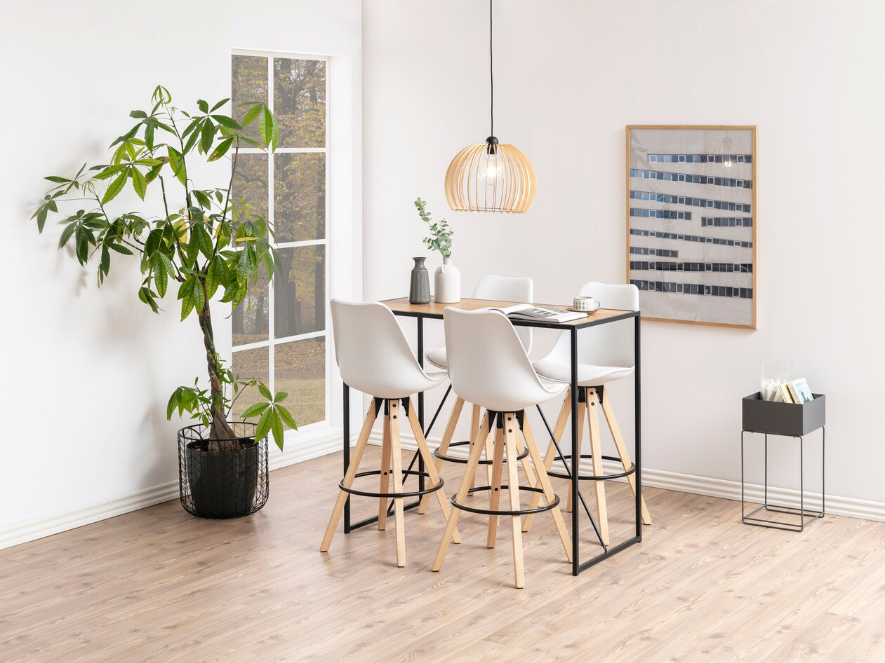 Barski stol Norsica 158 (Bela)