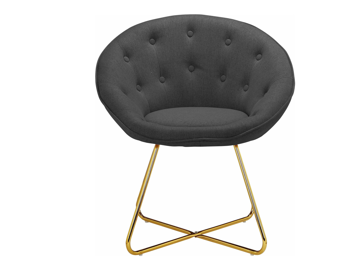 Fotelj Denton 416 (Antracit + Zlata)