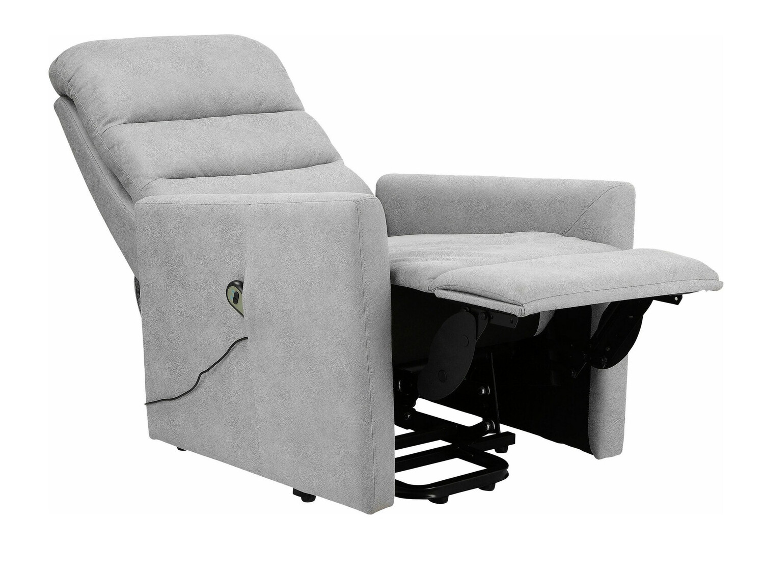 Fotelj s počivalnikom Denton 415 (Svetlo siva)