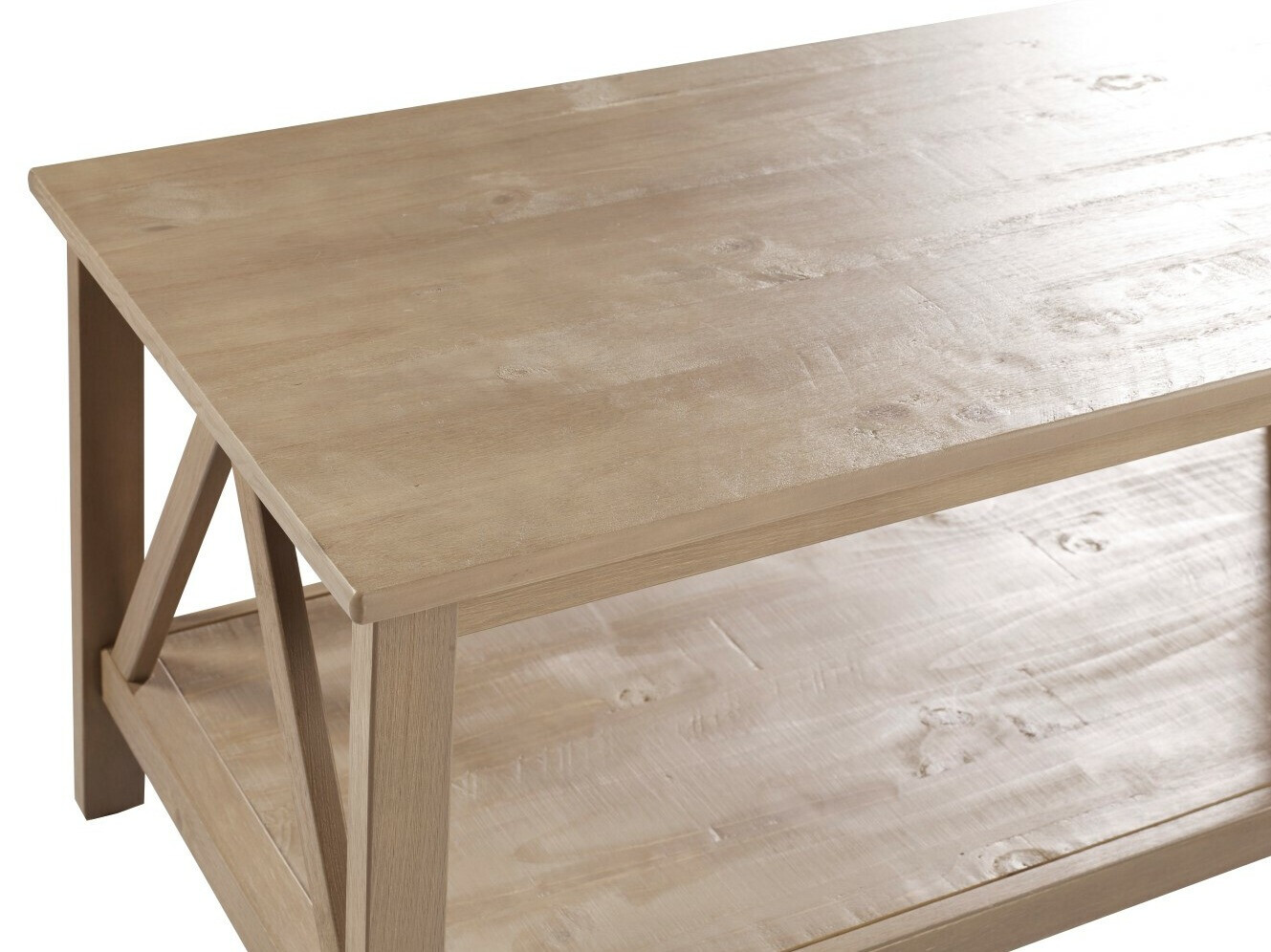 Klubska mizica Denton 417 (Svetlo rjava)