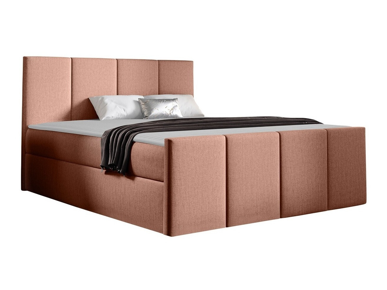 Boxspring postelja Baltimore 154 (Kameleon 61)