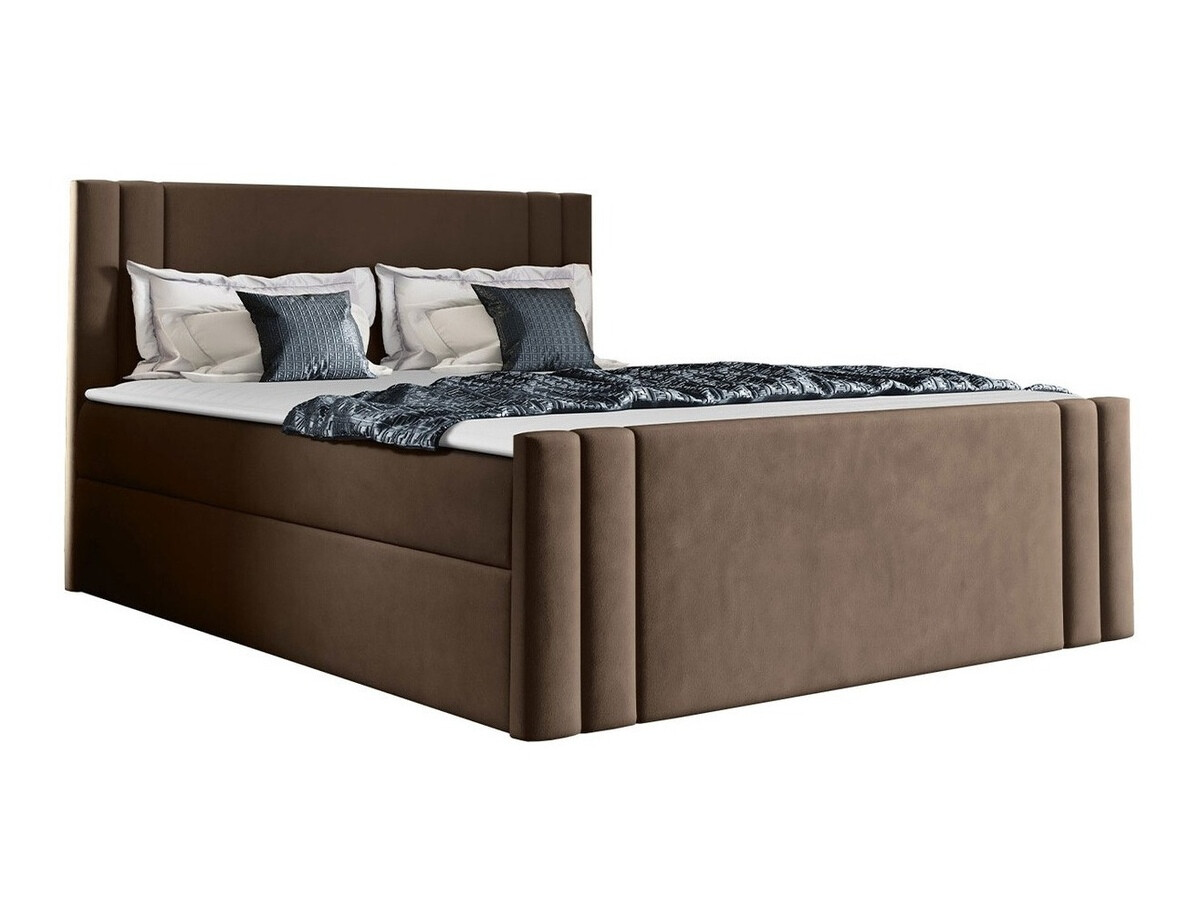 Boxspring postelja Baltimore 156 (Amor Velvet 4301)