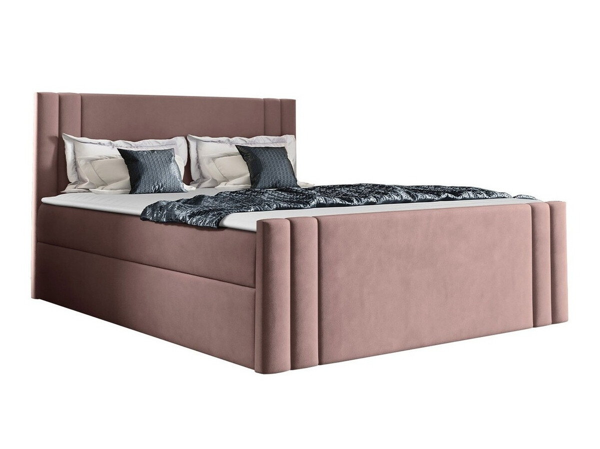 Boxspring postelja Baltimore 156 (Amor Velvet 4308)