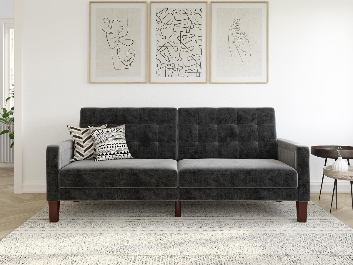 Raztegljiv kavč Tulsa 128 (Siva)