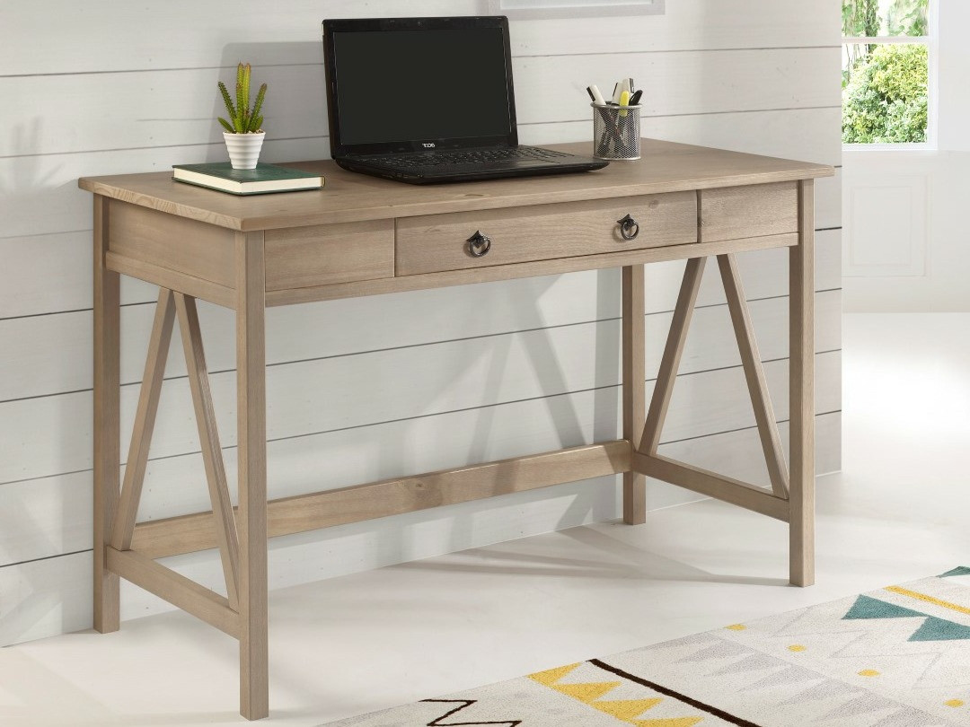 Pisalna miza Denton 421 (Svetlo rjava)