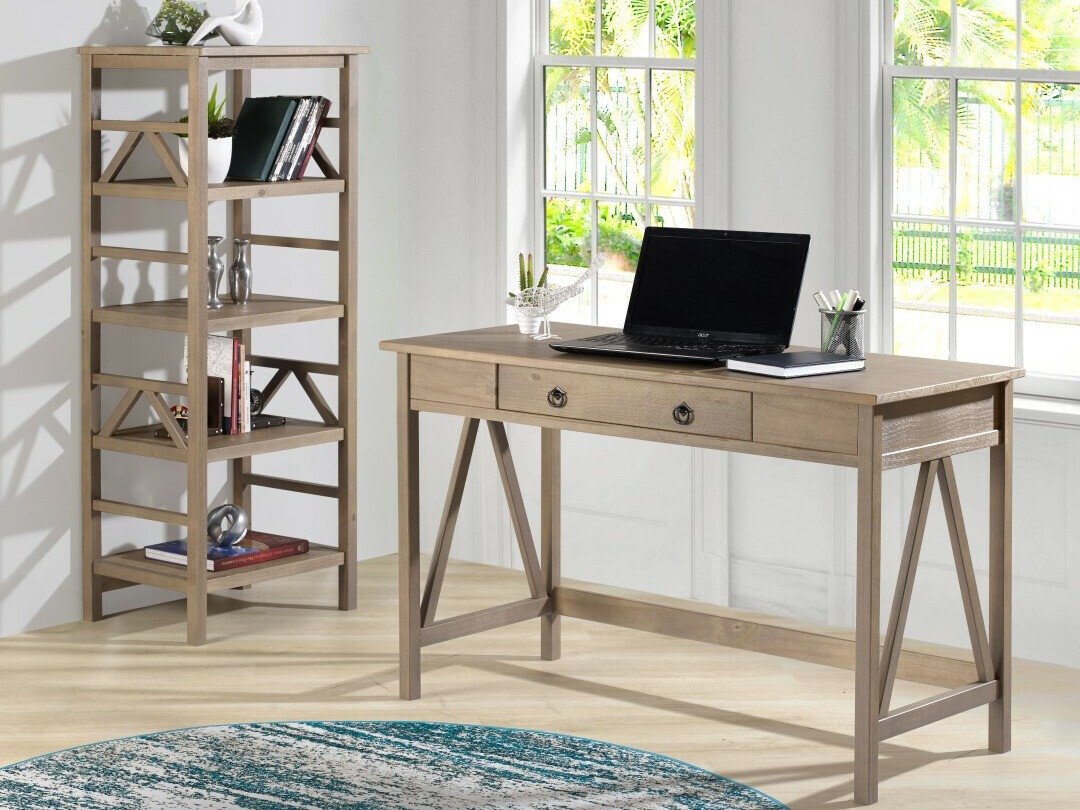 Pisalna miza Denton 421 (Svetlo rjava)