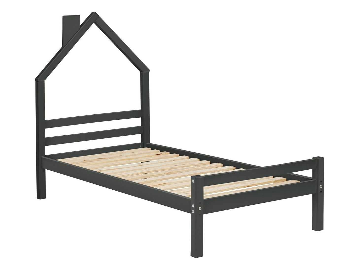 Postelja Ruvfiva 110 (Siva)