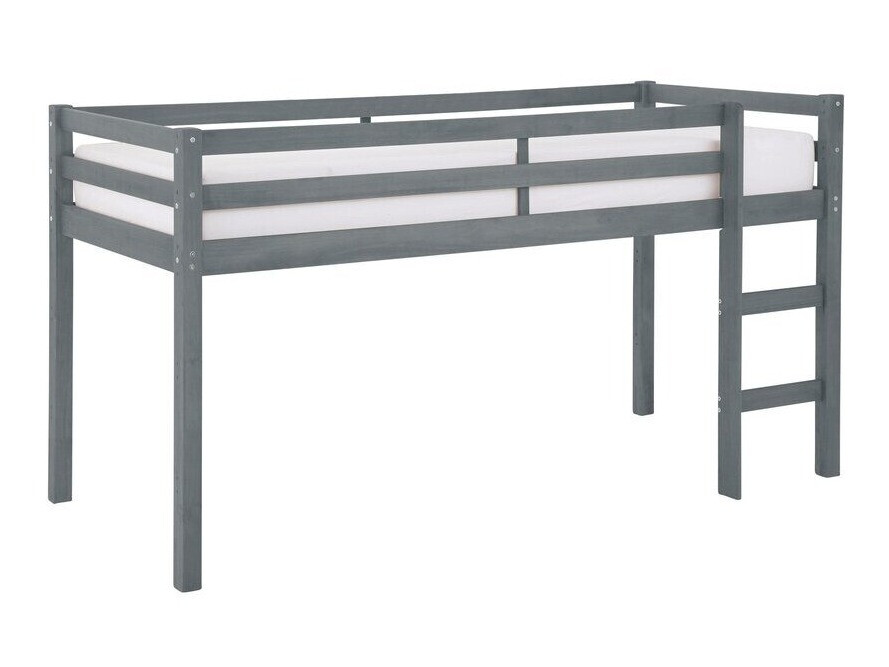 Visoka postelja Ruvfiva 101 (Siva)