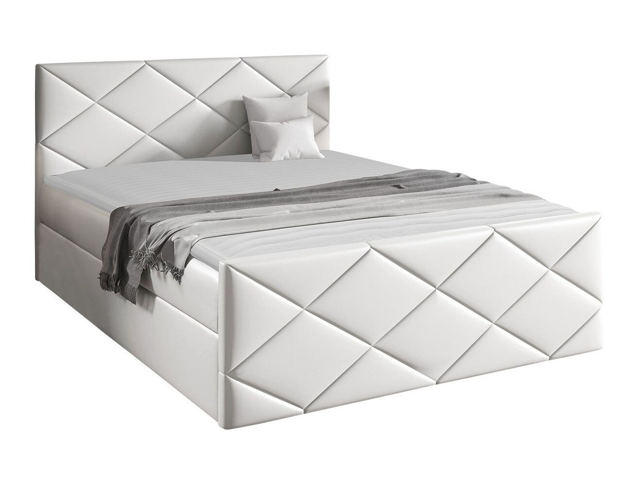 Boxspring postelja Mons (Soft 017)