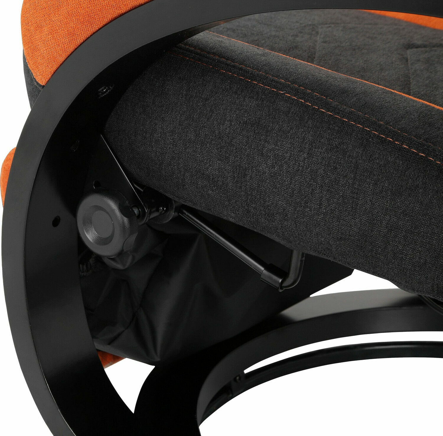Gaming stol Denton 586 (Črna + Oranžna)