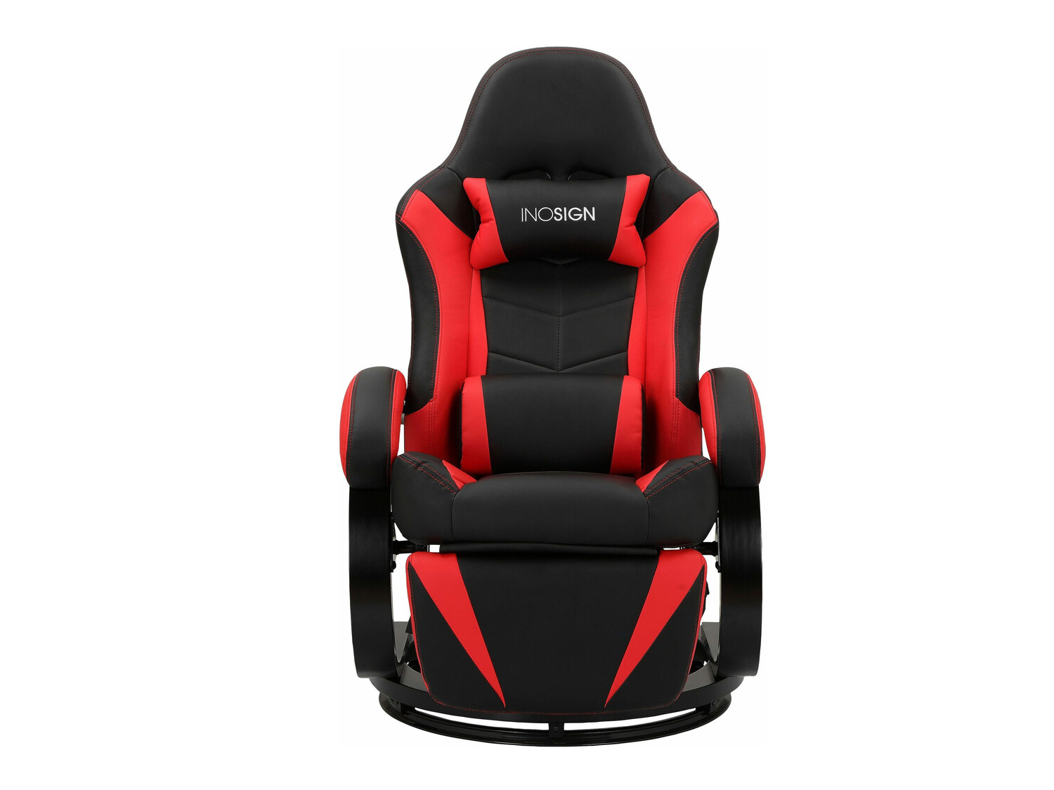 Gaming stol Denton 586 (Črna + Rdeča)