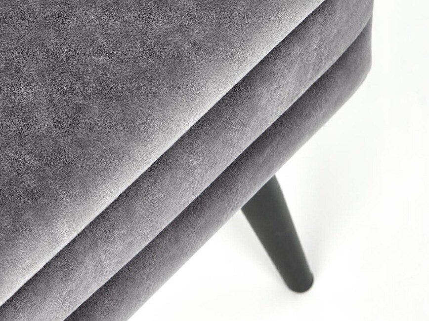 Klop z oblazinjenjem Houston 1255 (Siva + Črna)