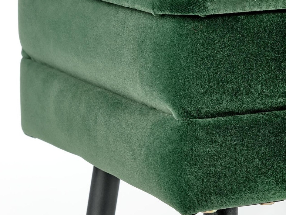 Klop z oblazinjenjem Houston 1255 (Temno zelena + Črna)