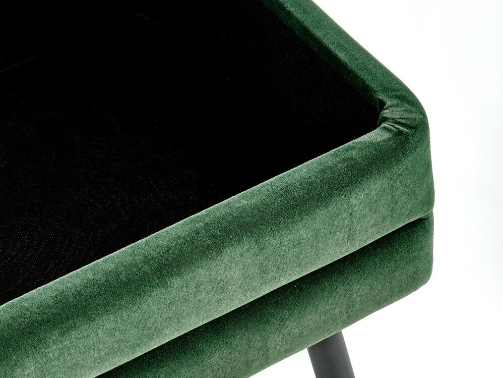 Klop z oblazinjenjem Houston 1255 (Temno zelena + Črna)