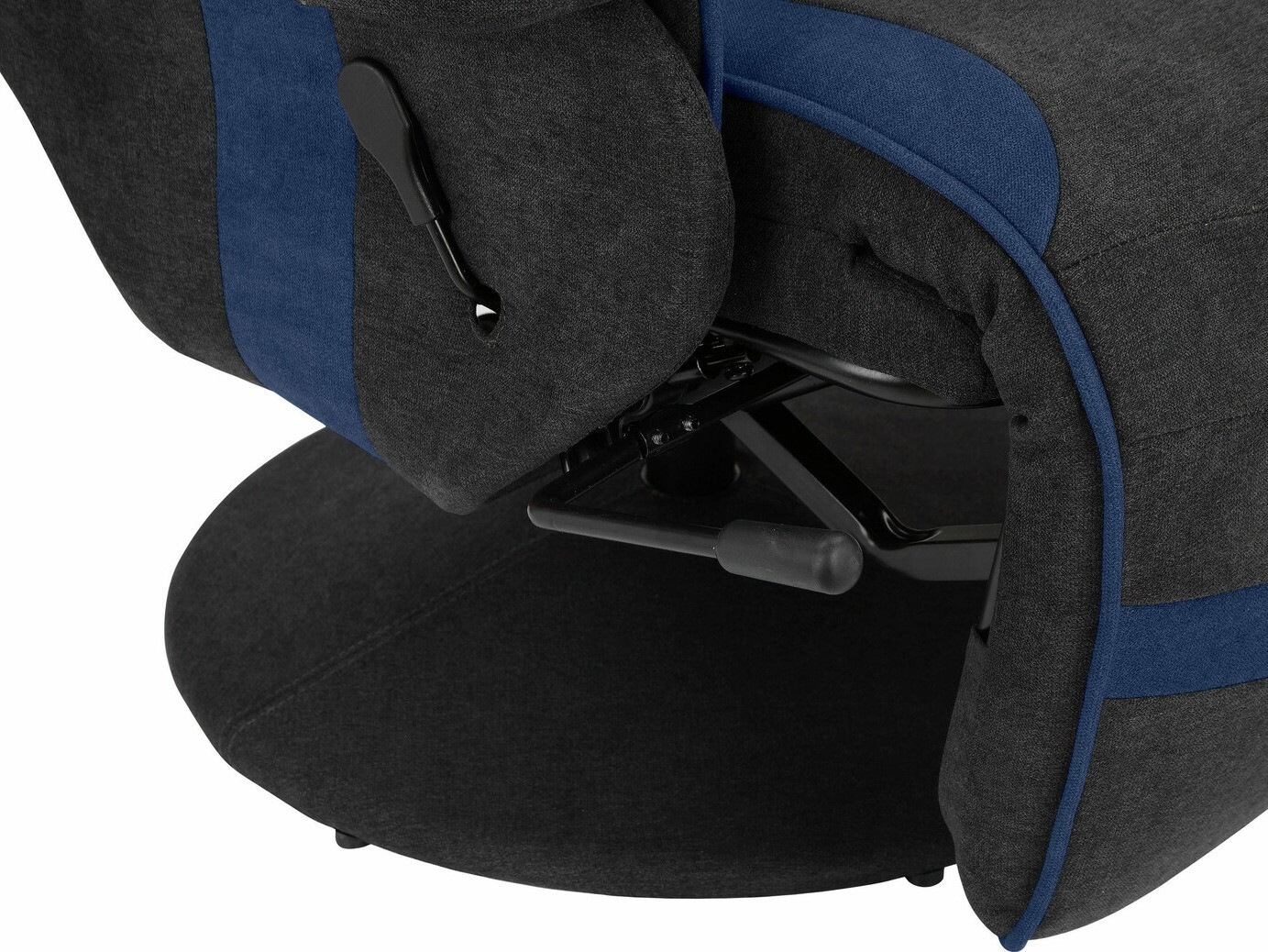 Gaming stol Denton 587 (Črna + Modra)