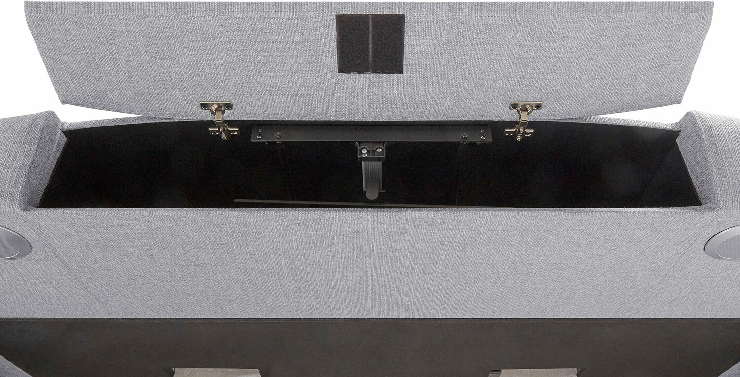 Postelja Denton 589 (Svetlo siva)