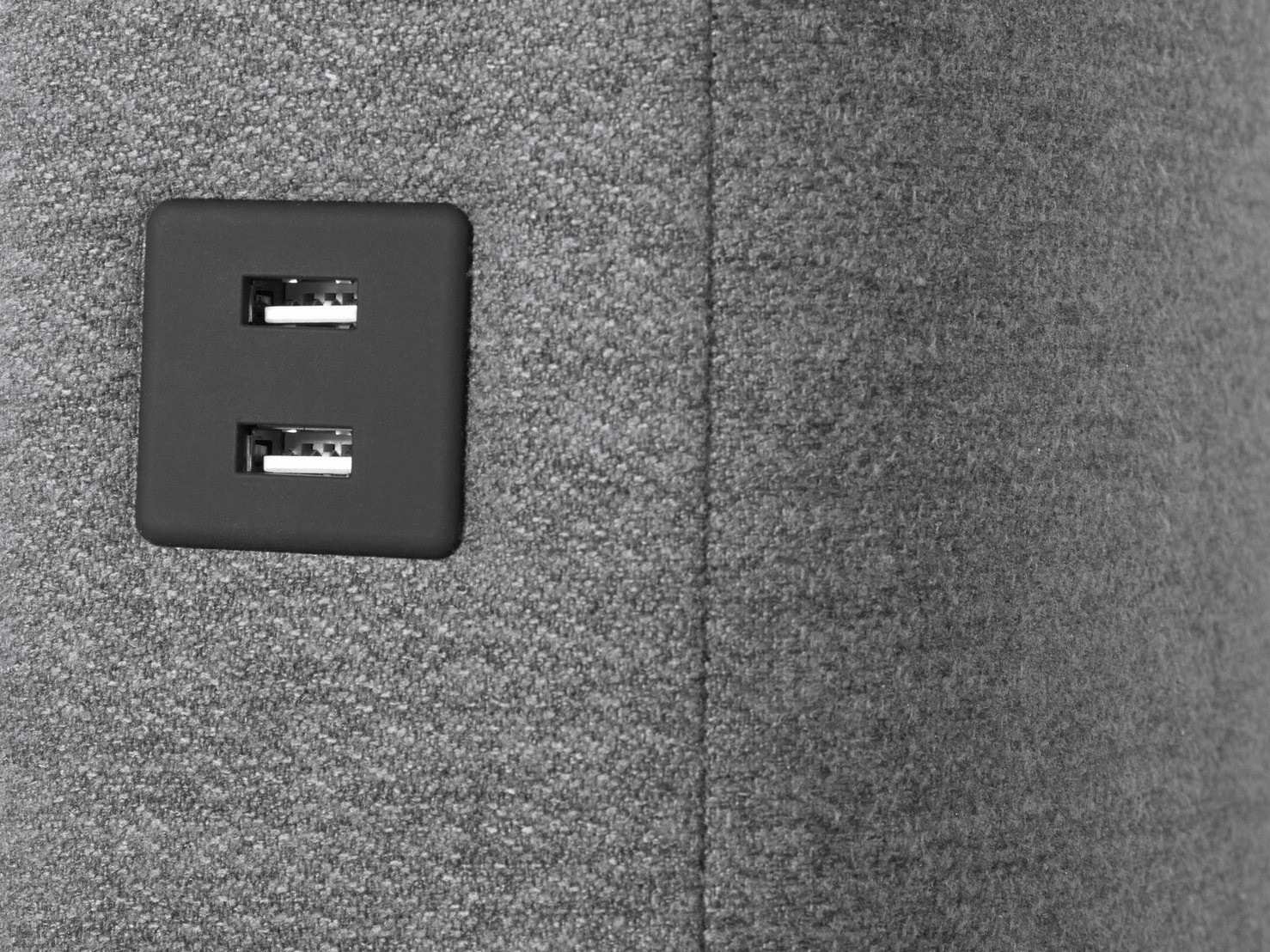 Postelja Denton 589 (Svetlo siva)