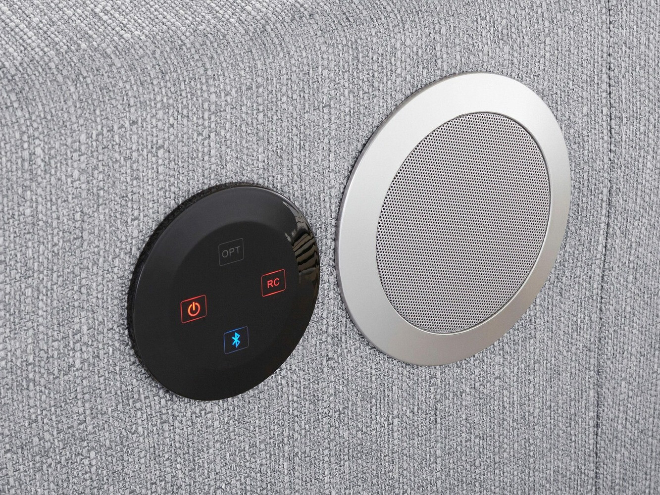 Postelja Denton 589 (Svetlo siva)