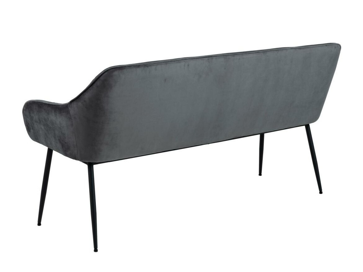 Klop z oblazinjenjem Norsica 589 (Temno siva)