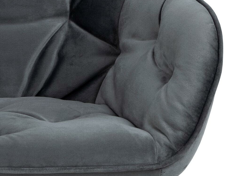 Klop z oblazinjenjem Norsica 589 (Temno siva)