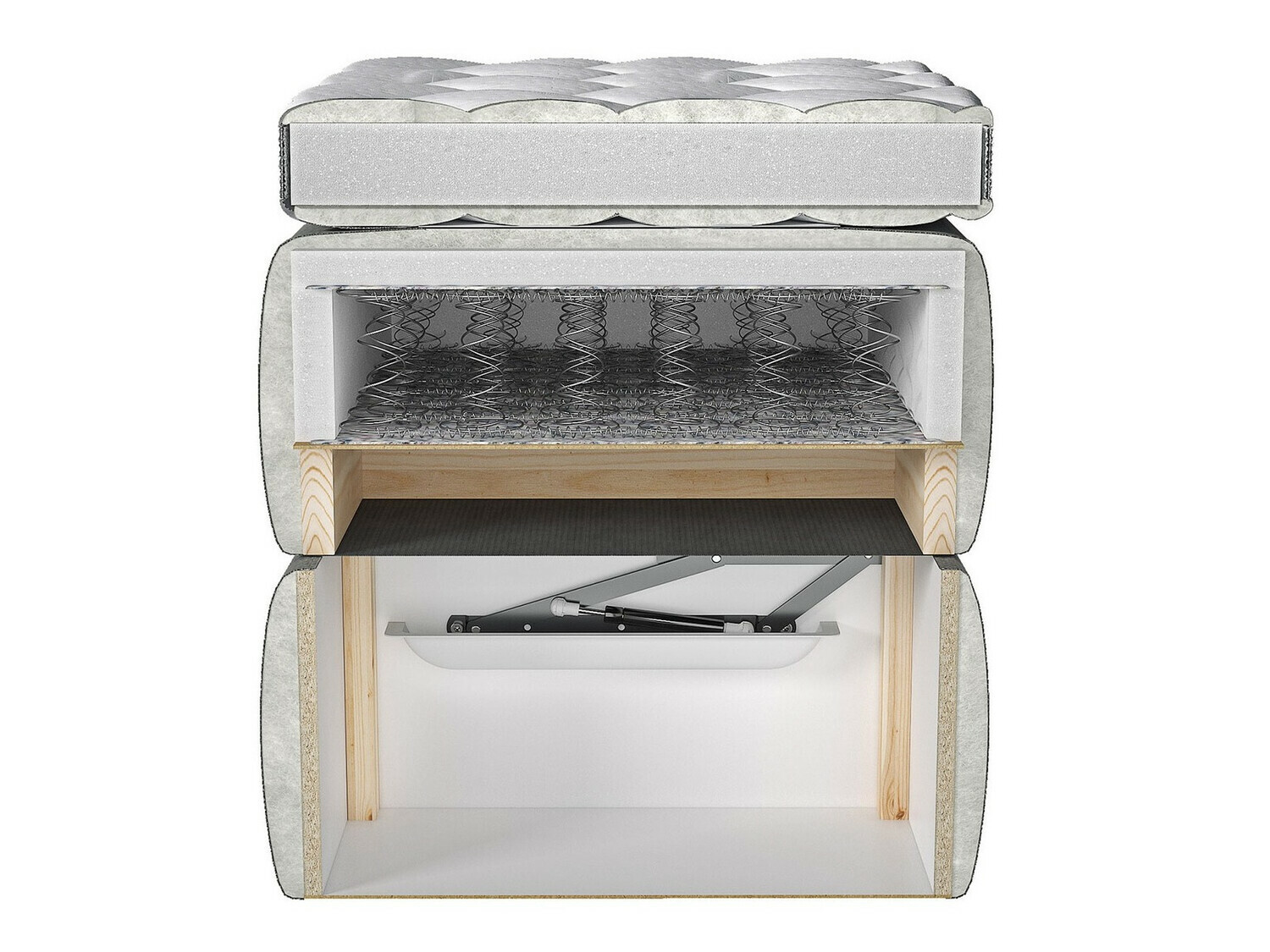 Boxspring postelja ComfiDream Fjorina (Fresh 32)