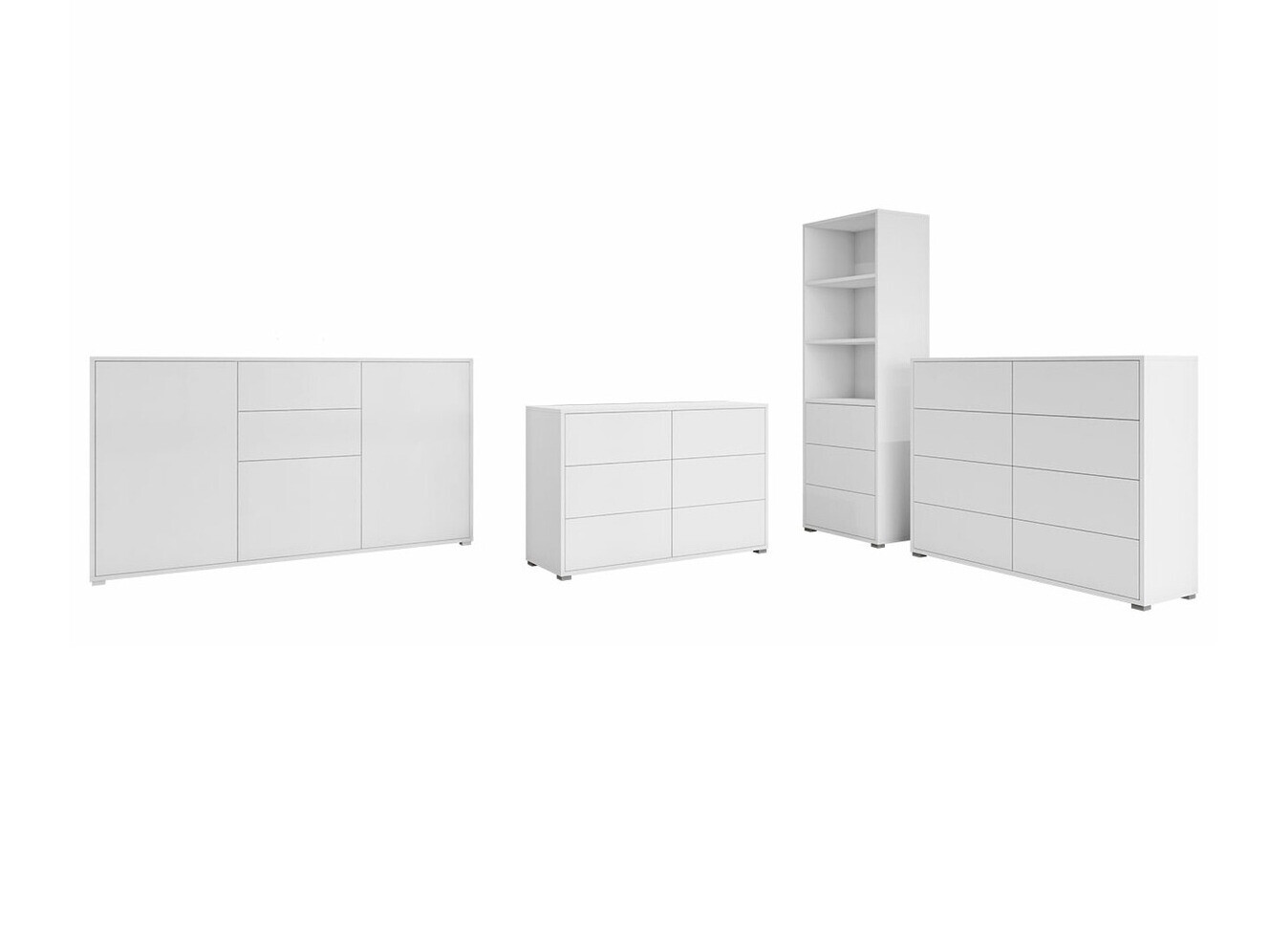 Komplet za dnevno sobo Comfivo Fersoe 108 (Bela)