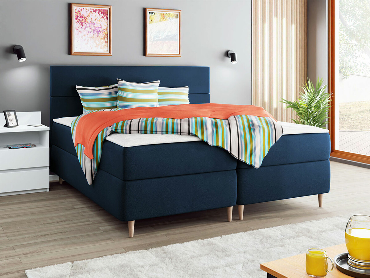 Boxspring postelja Memphis 135 (Itaka 11)