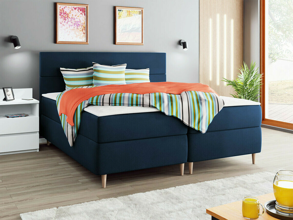 Boxspring postelja Memphis 135 (Itaka 11)