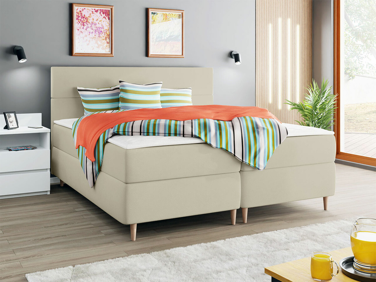 Boxspring postelja Memphis 135 (Itaka 16)
