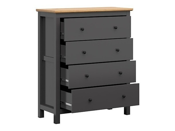 Komplet za dnevno sobo Sordoro 125 (Grafit + Artisan hrast)