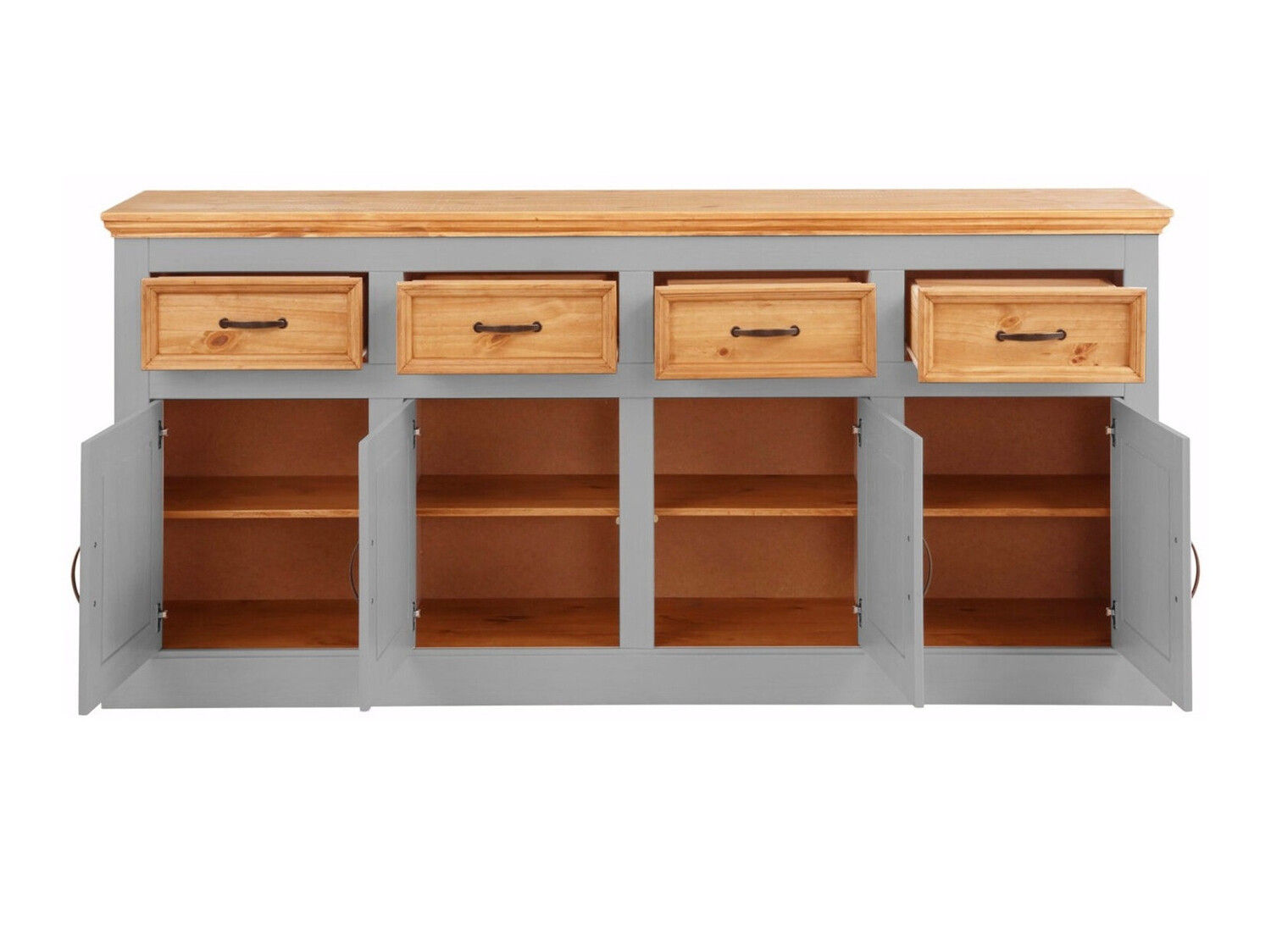 Komoda Tolelio 106 (Siva + Bor)