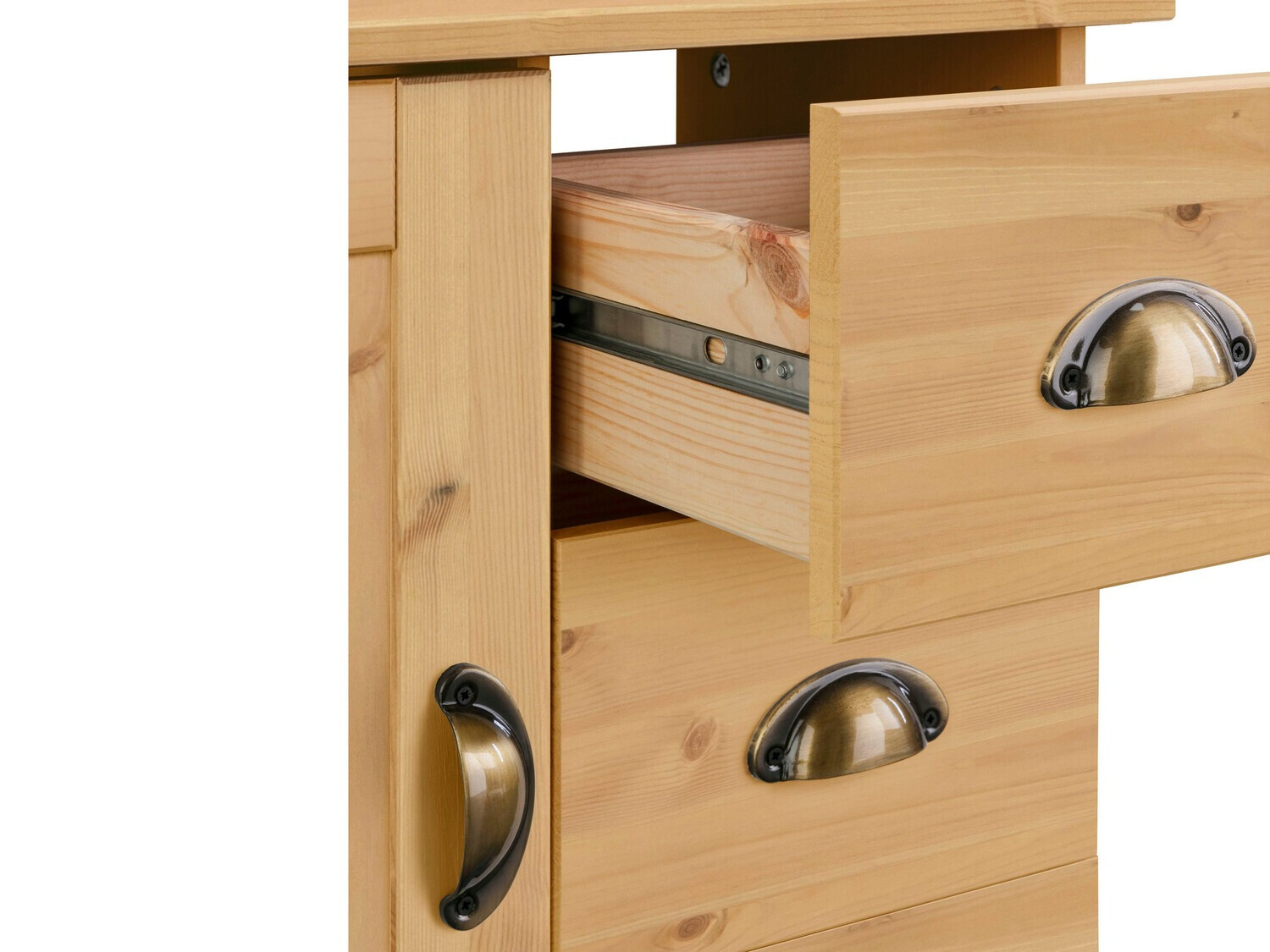 Prostostoječa kopalniška omarica za umivalnik Serelbu 101 (Bor)