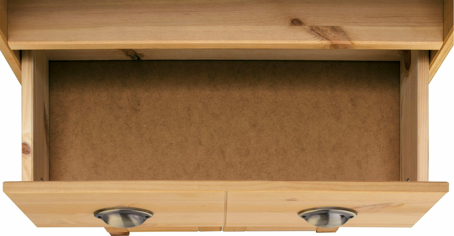 Prostostoječa Kopalniška omarica Serelbu 106 (Svetlo rjava)