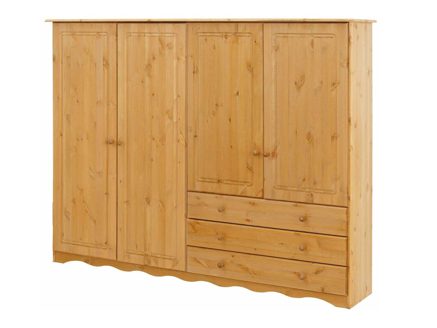Garderobna omara Denton 240 (Bor)