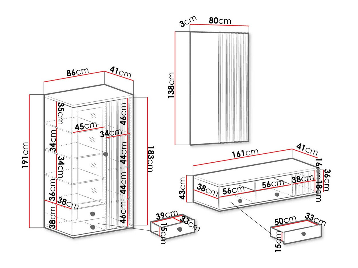 Komplet za dnevno sobo Venmava 111