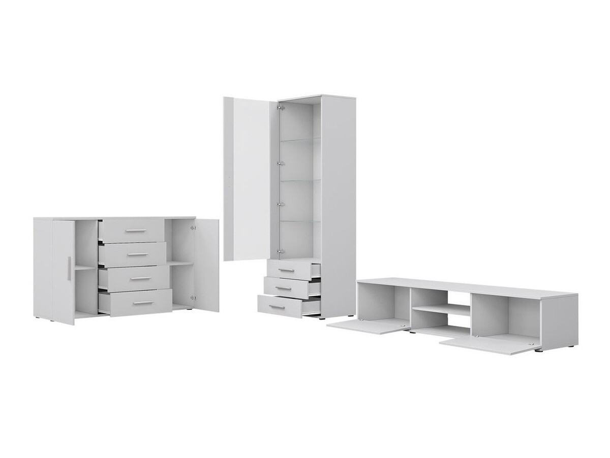 Dnevni prostor Tornola 108 (Črna + Sijaj črna)