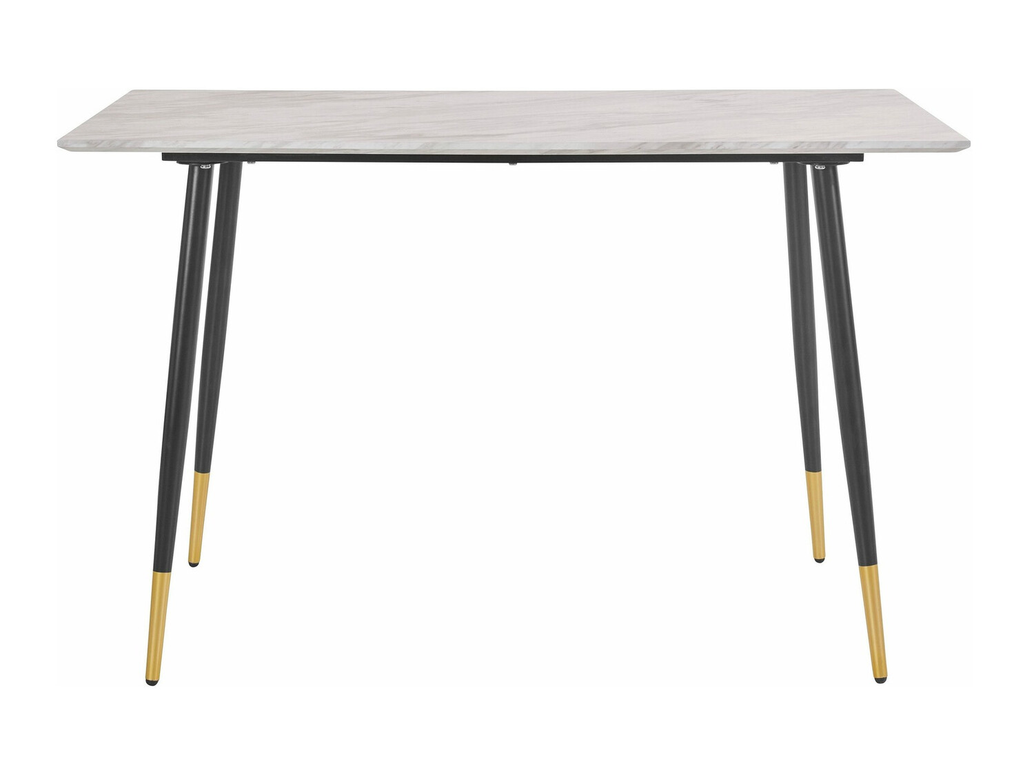 Pisalna miza Denton 484 (Črna + Sivi marmor)