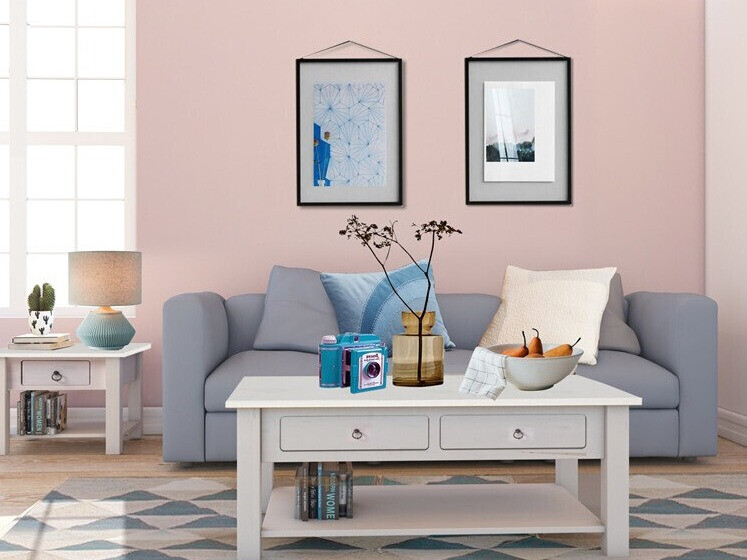 Klubska mizica Denton 120 (Bela)