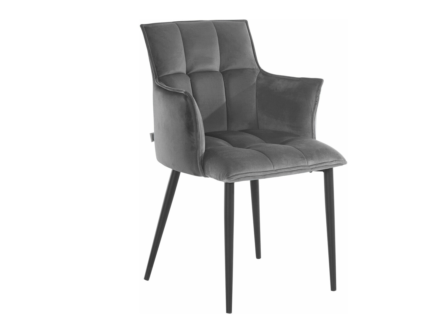 Komplet stolov Denton 608 (Siva + Črna)