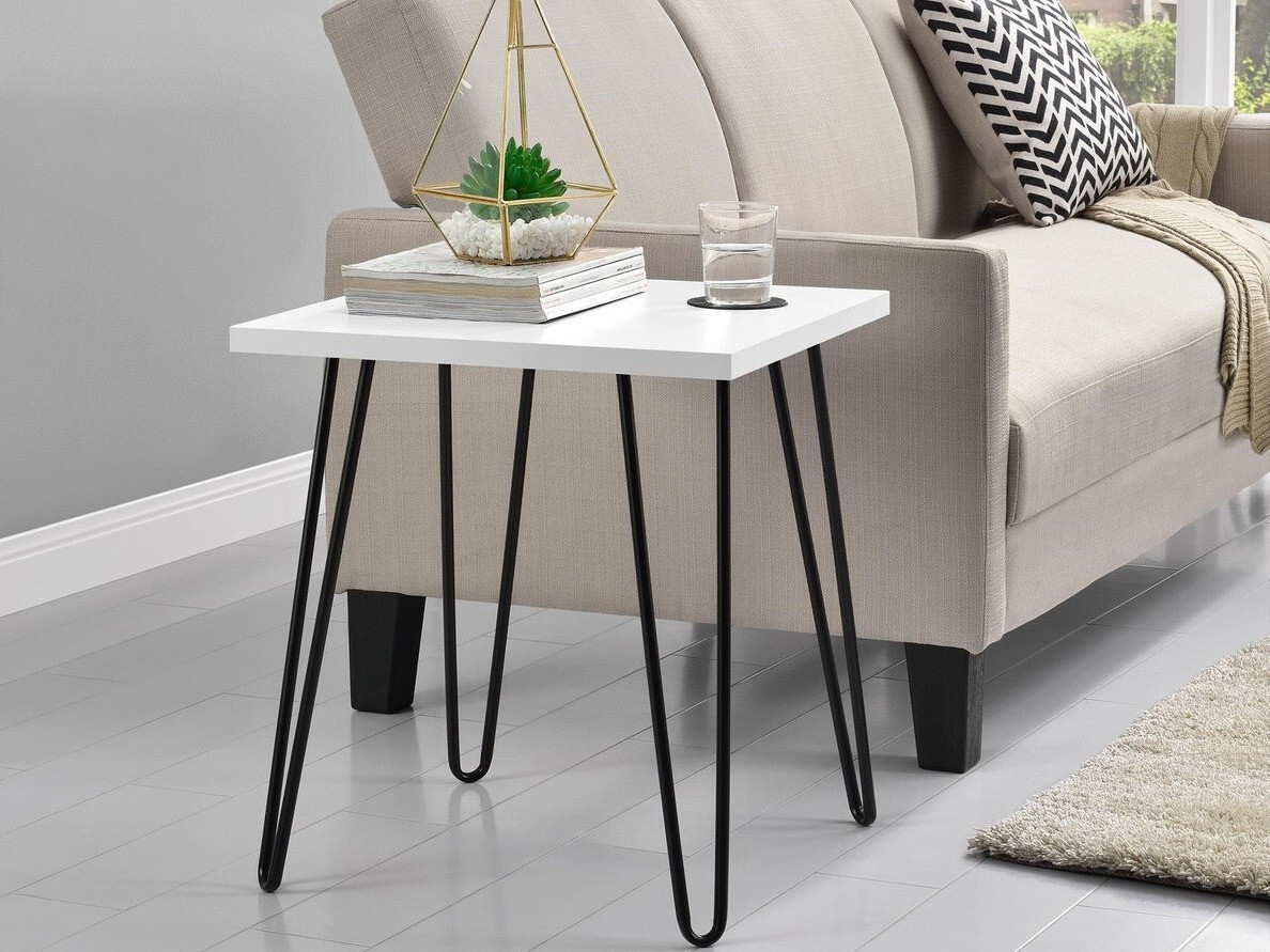 Stranska mizica Nutive 103 (Bela)