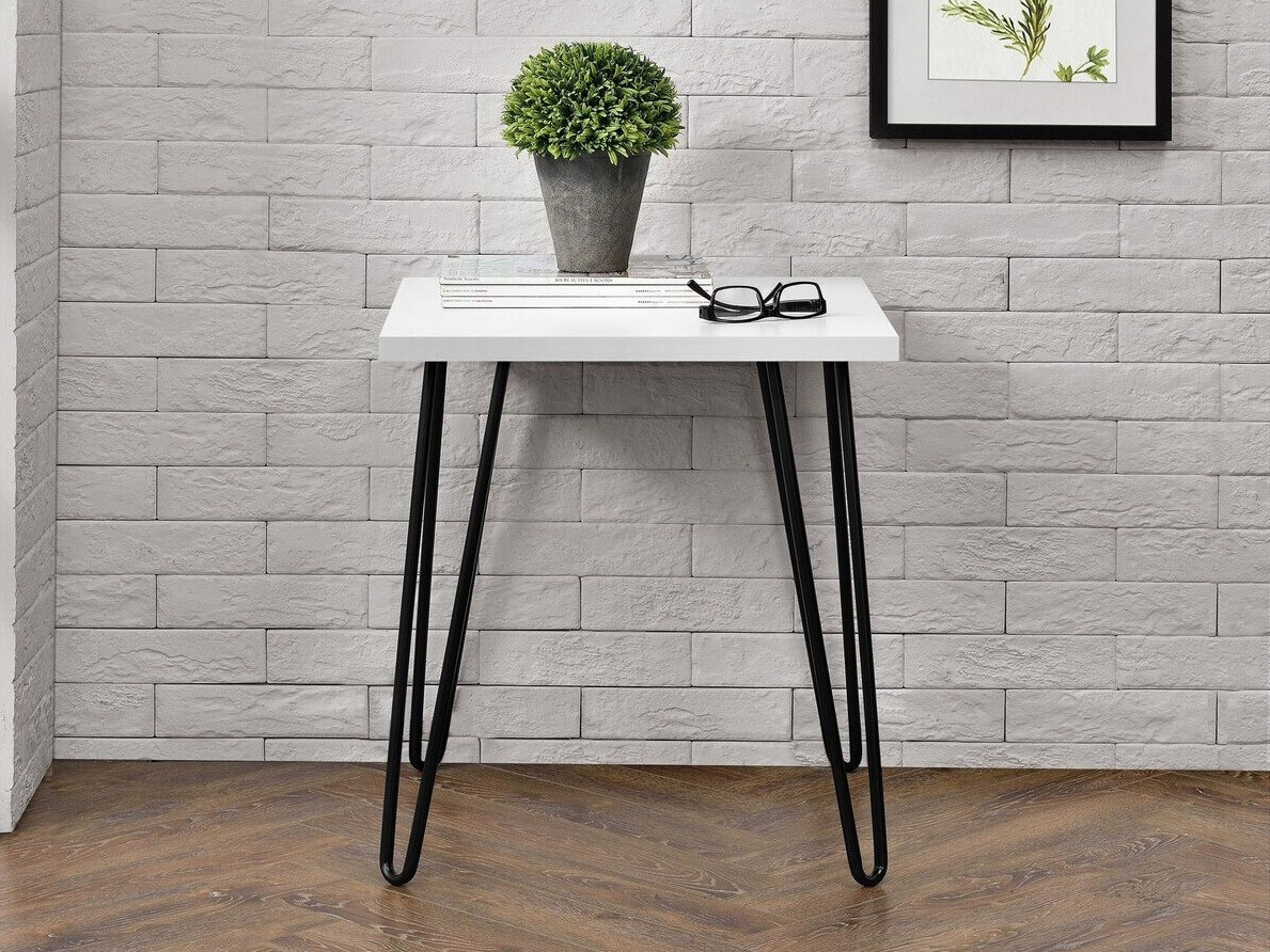 Stranska mizica Nutive 103 (Bela)