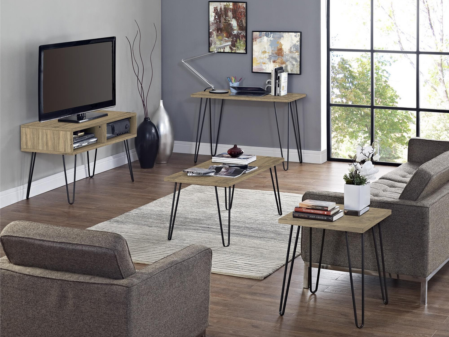 Stranska mizica Nutive 103 (Hrast)