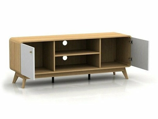 Komplet za dnevno sobo Elbtena 113 (Hrast + Bela)